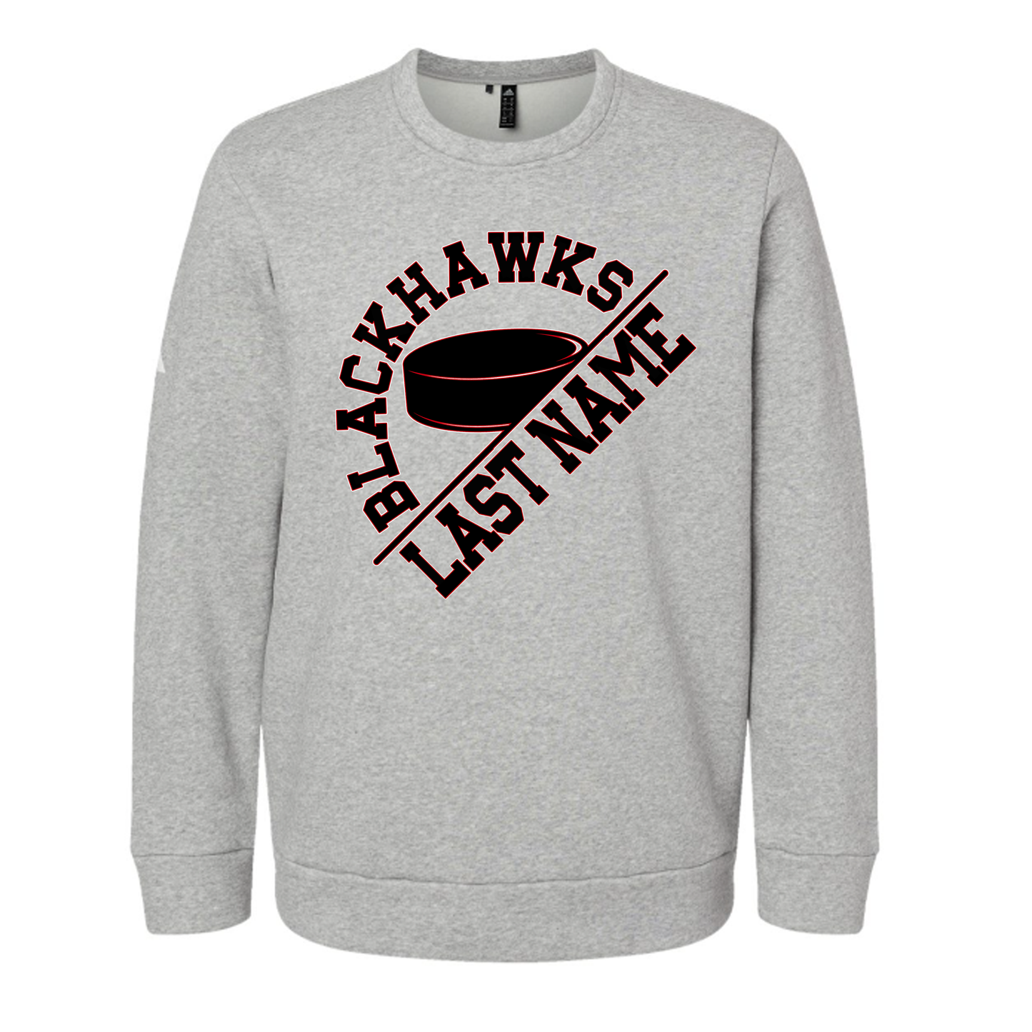 Angled Blackhawks Sweatshirt- ADIDAS