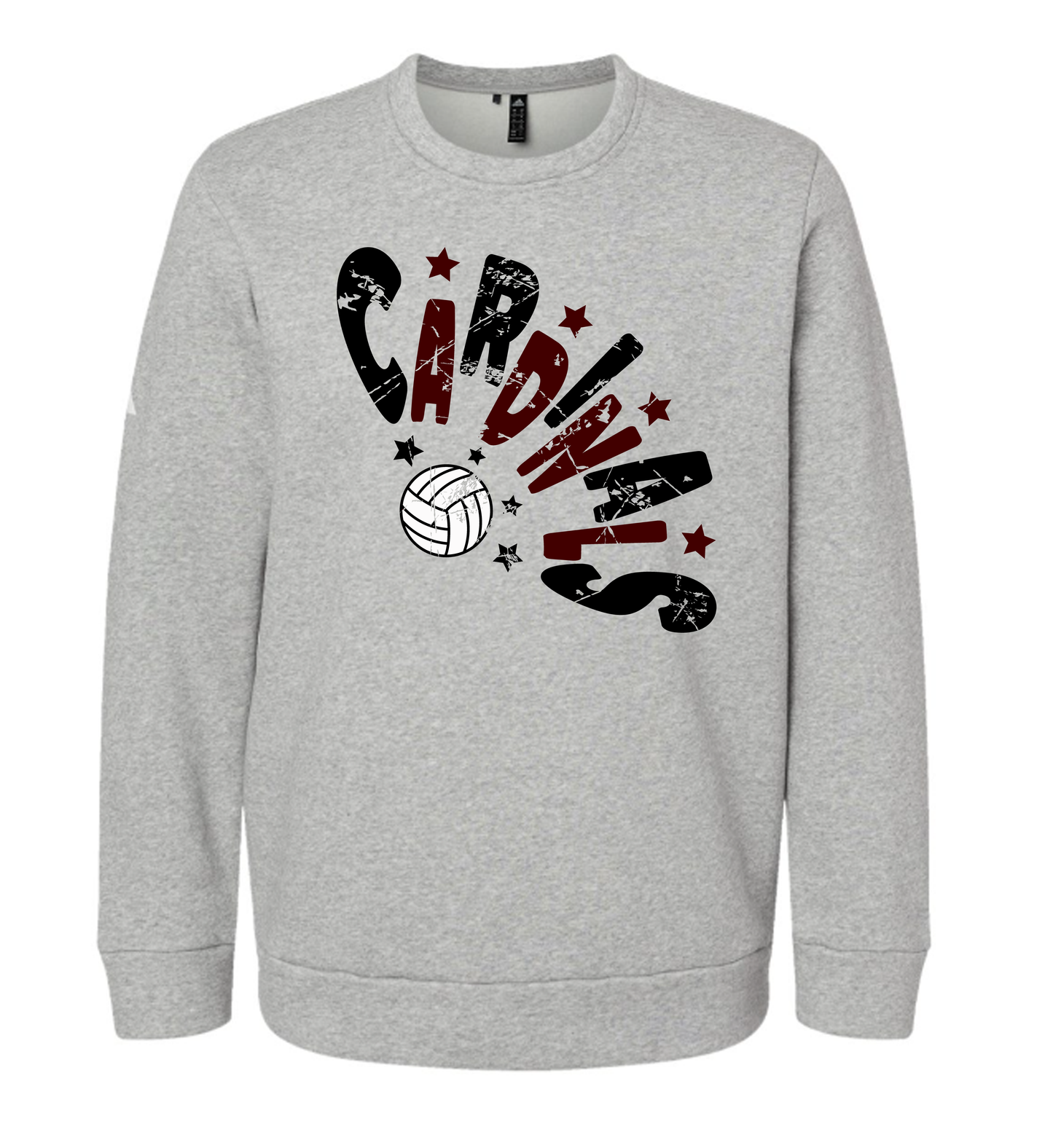 Cardinals Volleyball Curved Design Sweatshirt- ADIDAS