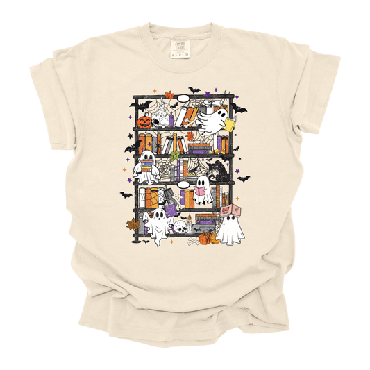 Haunted Book Shelf Shirt