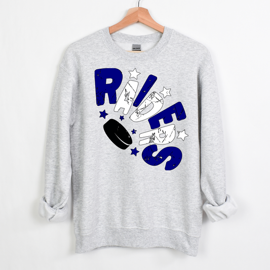 Raiders Curved Design Sweatshirt