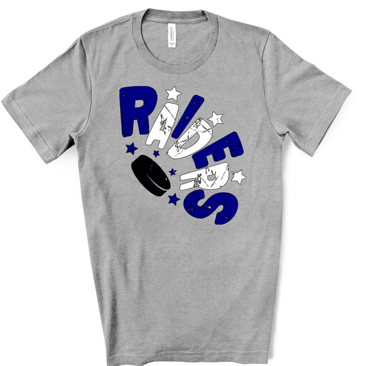 Raiders Curved Design T-Shirt