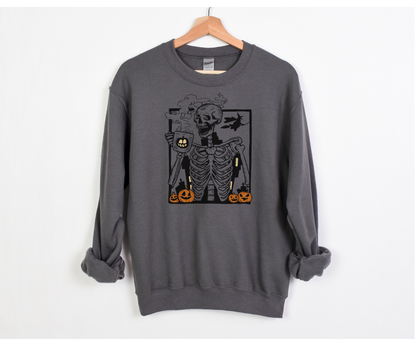 Skeleton Latte Sweatshirt