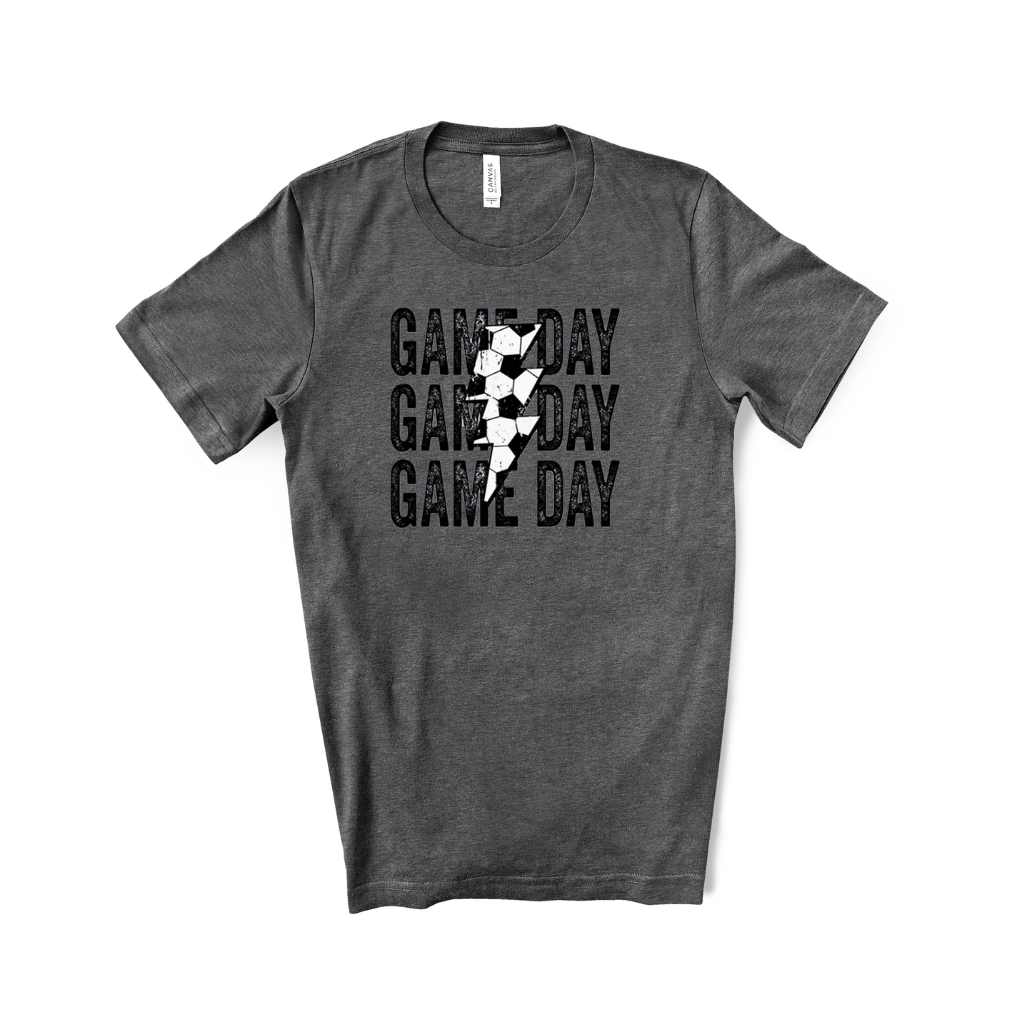 Soccer Game Day Lightening Bolt