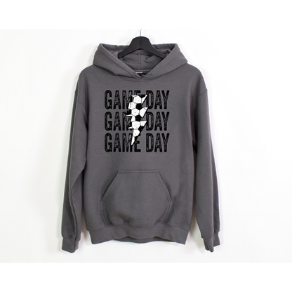 Soccer Game Day Lightening Bolt
