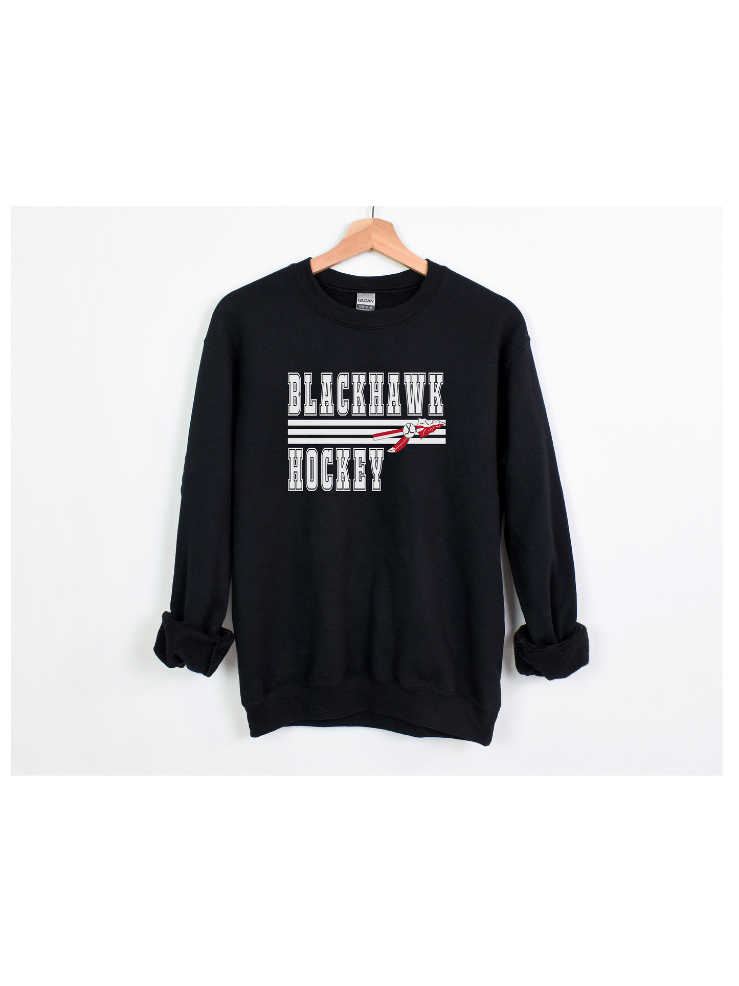 Blackhawk Hockey Sweatshirts-Adult