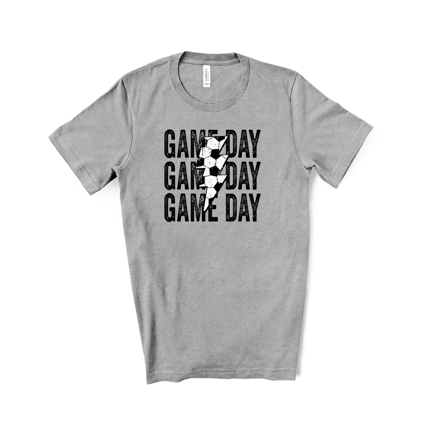 Soccer Game Day Lightening Bolt