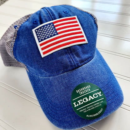 Flag Patch Trucker Hat