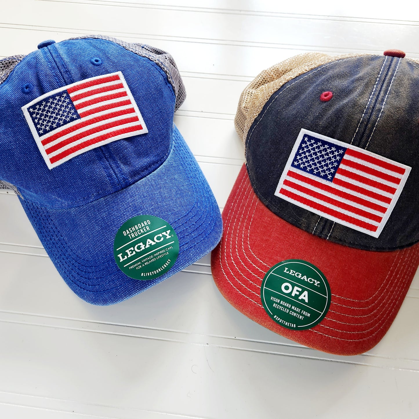 Flag Patch Trucker Hat